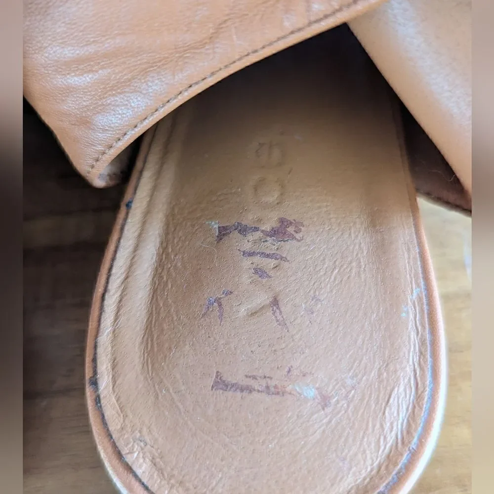 Vince Coastal Preppy Academia Minimalist Quiet Luxury Coastal Sandals  6 1/2 - Picture 11 of 14